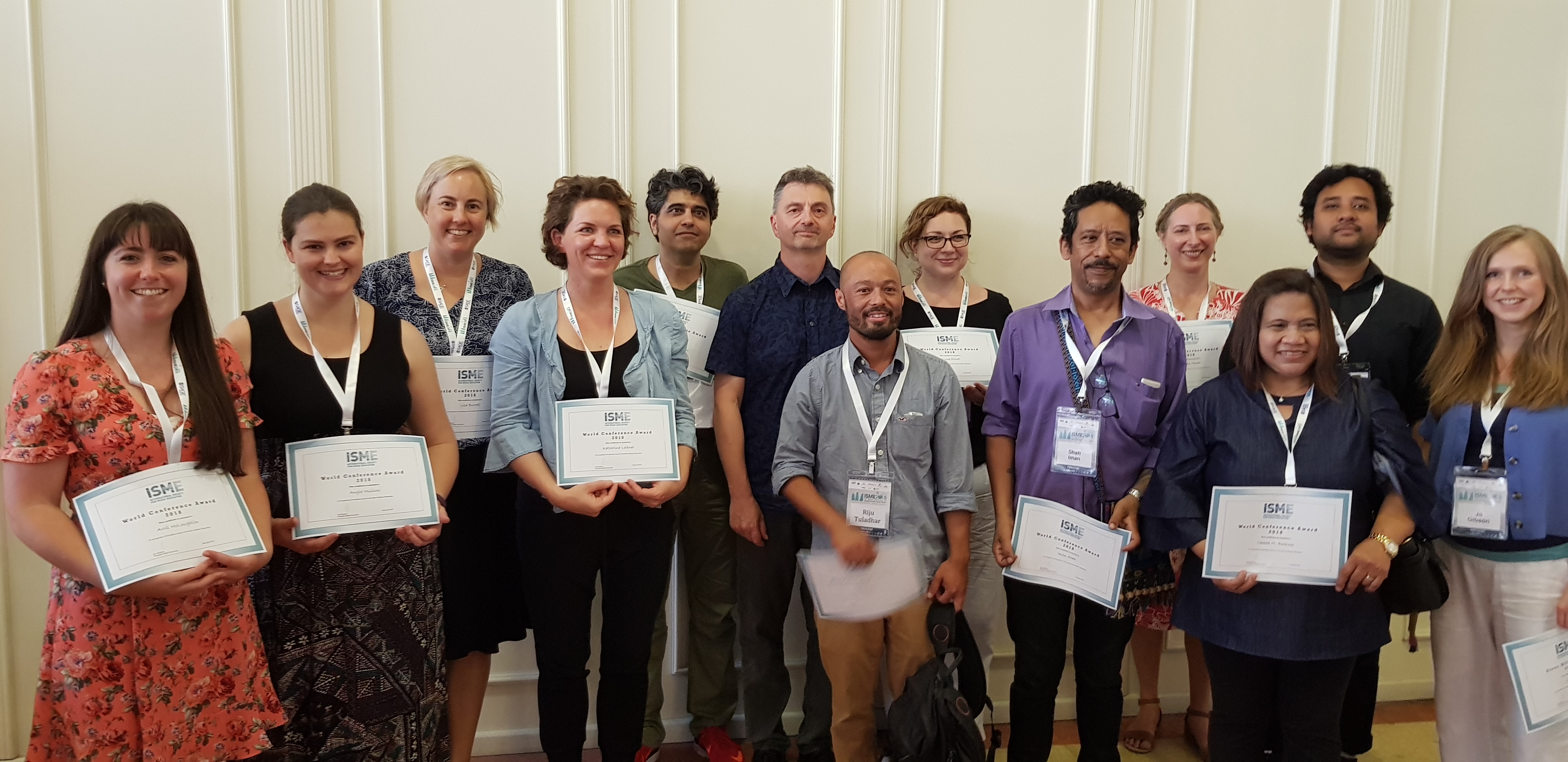 World Conference Awards recipients 2018