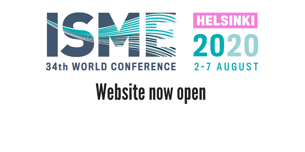 Logo for the 34th ISME World Conference in Helsinki