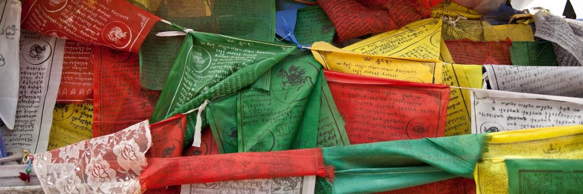 Nepali prayer flags