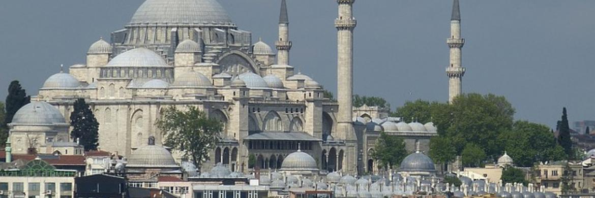 View of Istanbul and Hagia Sophia