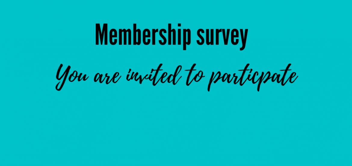 Membership survey invitation