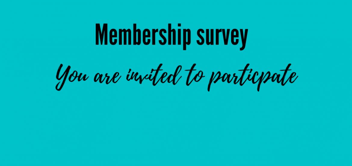 Membership survey invitation