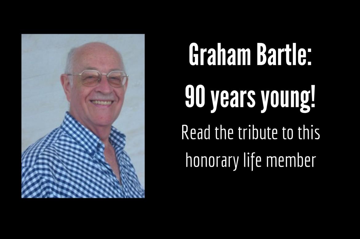 Graham Bartle is 90 years young