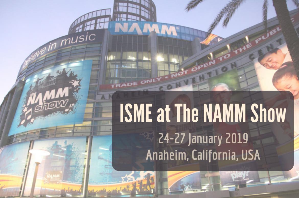 ISME at The NAMM Show. January 2019