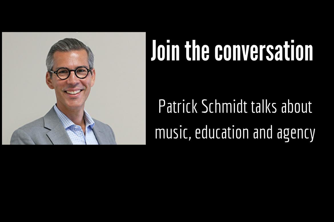 Patrick Schmidt Join the Conversation