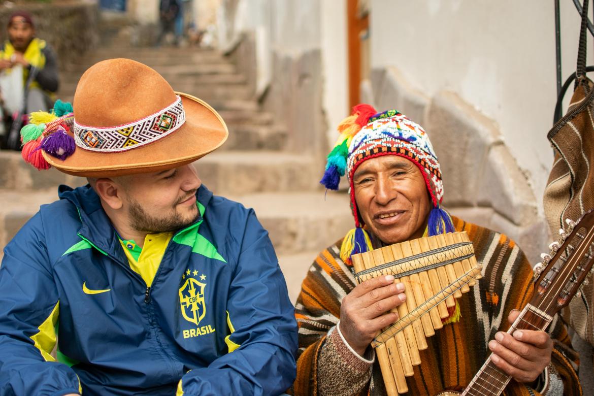 indegenous music playing
