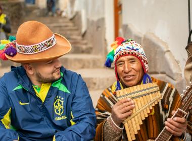 indegenous music playing